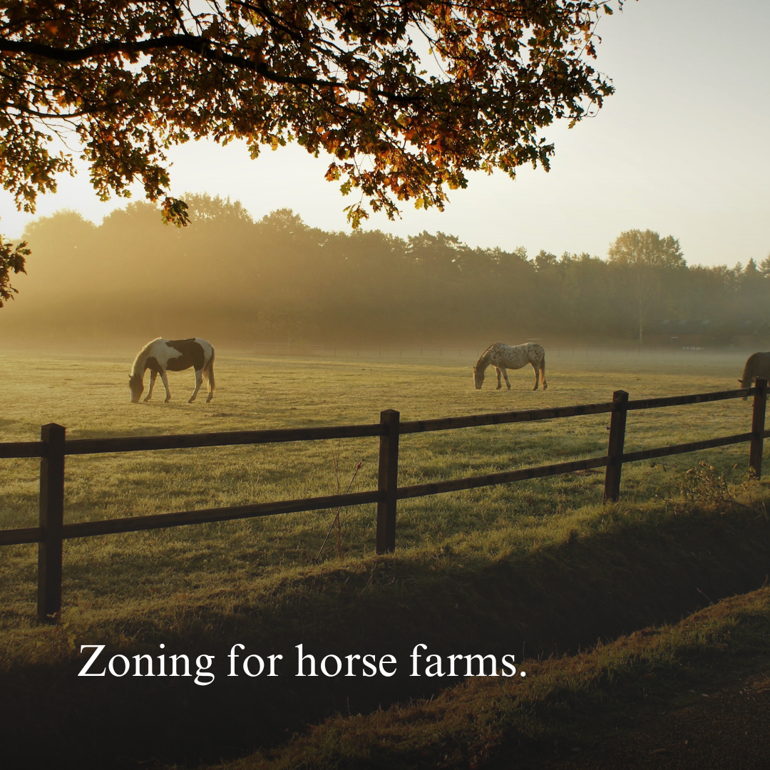 Zoning For Horse Farms